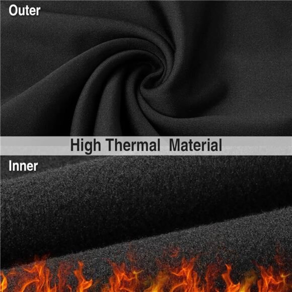 2 Pack Winter Neck Gaiter Warmer for Men&Women,Windproof Face Cover Fleece Face - Picture 5 of 8